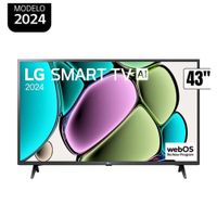 Televisor LG 43 pulg. FHD Smart TV AI 43LR6000PSA Modelo 2024