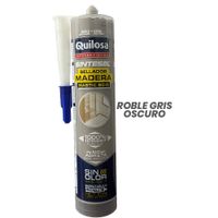 Sellador Quilosa de Juntas Sintesel Madera 300ML Roble Gris Oscuro