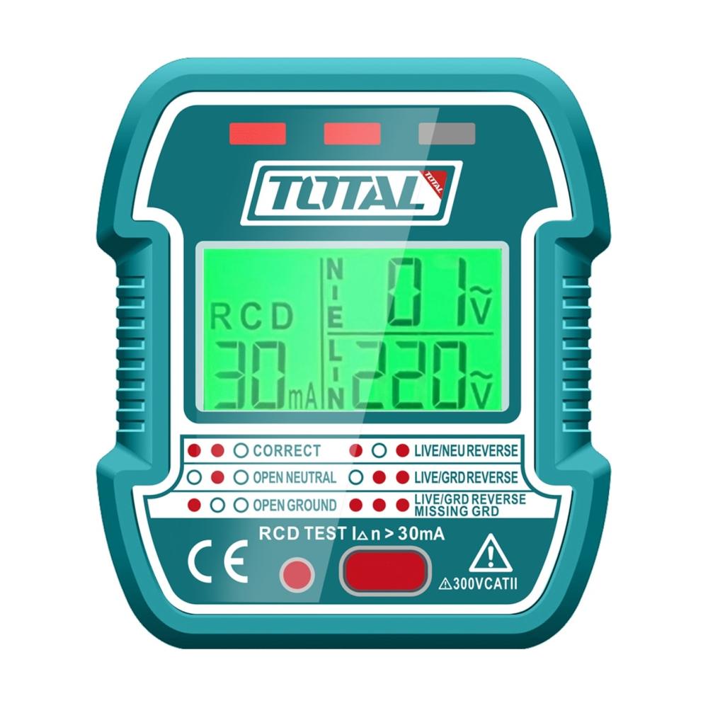 Probador de enchufe Total TESST30011