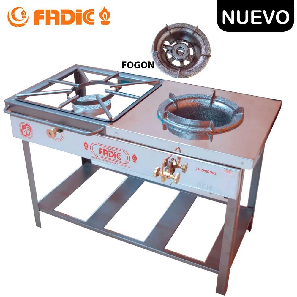 Cocina Semi Industrial Fadic 1 Fogón 1 Hornilla FCH1- 02