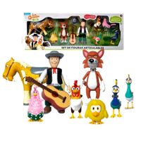 Set de Figuras Articulables La Granja de Zenón 9 Piezas GZM-9