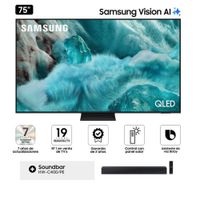 Televisor 75 Qled Q7f Vision Ai Smart Tv 2025 + Soundbar C400