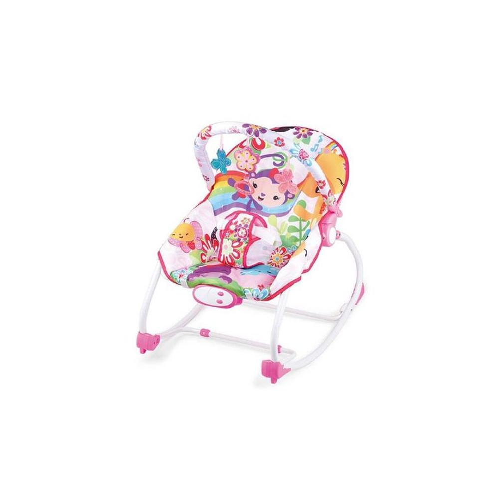 Silla Mecedora Musical con Vibrador Rosado Silla Mecedora Musical con Vibrador Rosado