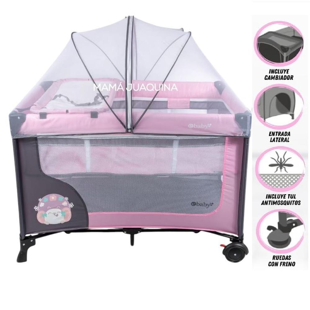 CUNA CORRAL DE LUJO LUUBORN EDICIÓN LIMITADA AZUL