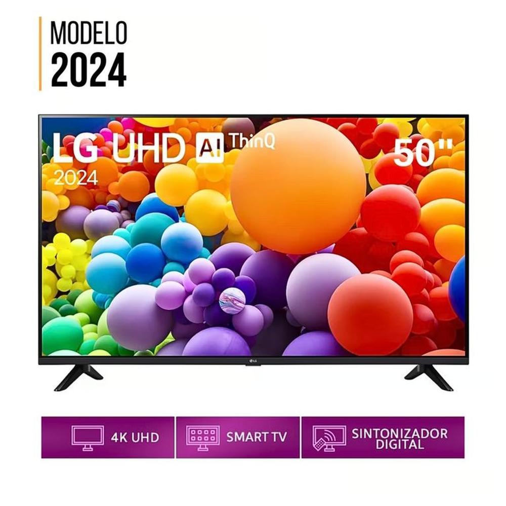 Televisor LG 50 pulg. Smart TV LED 4K UHD ThinQ AI 50UT7300PSA Modelo 2024 Televisor LG 50 pulg. Smart TV LED 4K UHD ThinQ AI 50UT7300PSA Modelo 2024