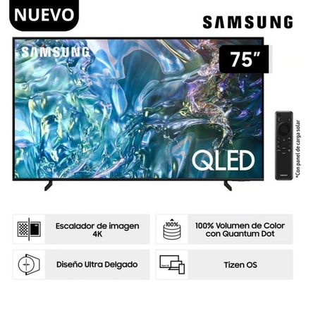 Televisor Samsung 75 QLED UHD 4K Smart QN75Q60DAGXPE Televisor Samsung 75 QLED UHD 4K Smart QN75Q60DAGXPE