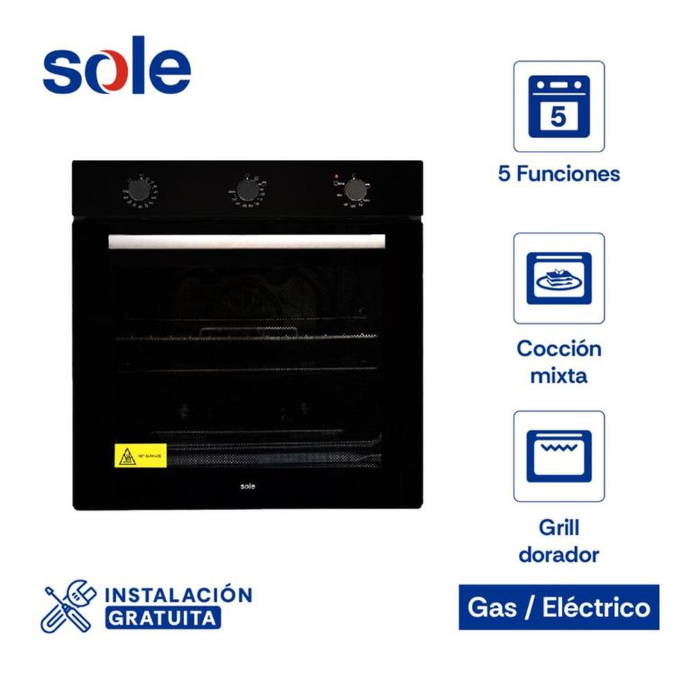Horno Empotrable Sole Mix Classic A Gas