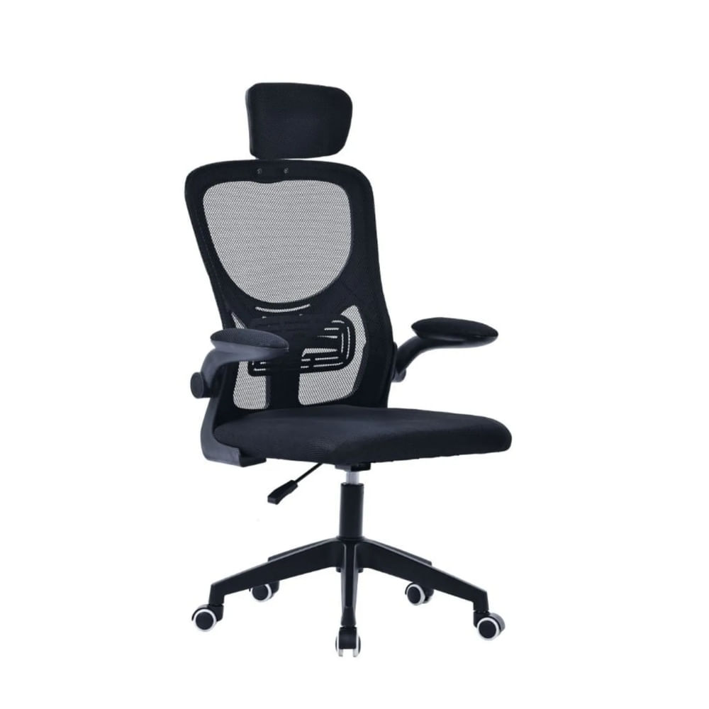 Silla de Escritorio Ergonomica Gerencial con Cabecera Ajustable DC-357