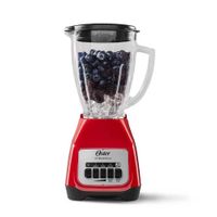 Licuadora Oster® 2 velocidades más pulso y vaso de vidrio BLSTKAGRPB