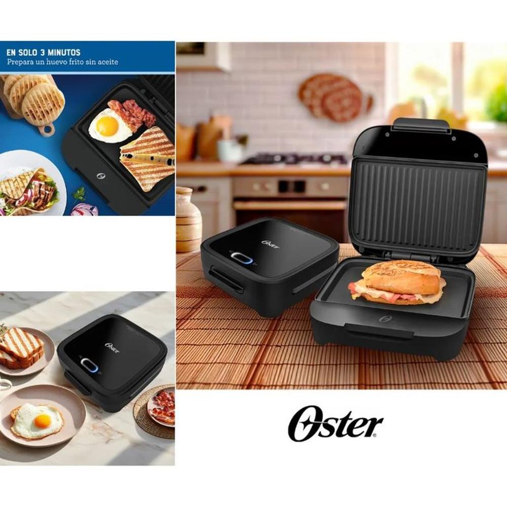 Sandwichera Oster compacta con platos hondos CKSTSM400 053