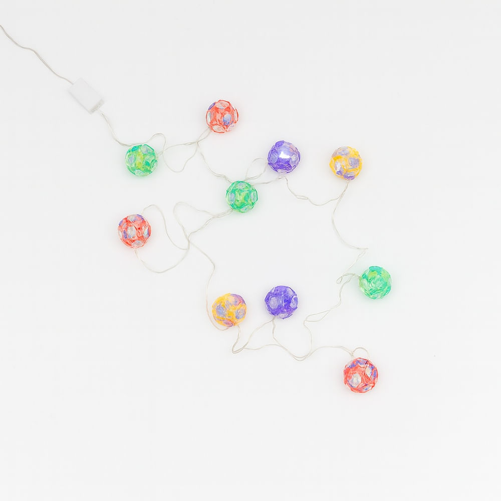 Luces Multicolor Esferas 10Led