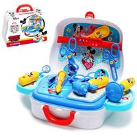 Set De Doctor Y Lonchera 2 En 1 Mickey Mouse Y Amigos