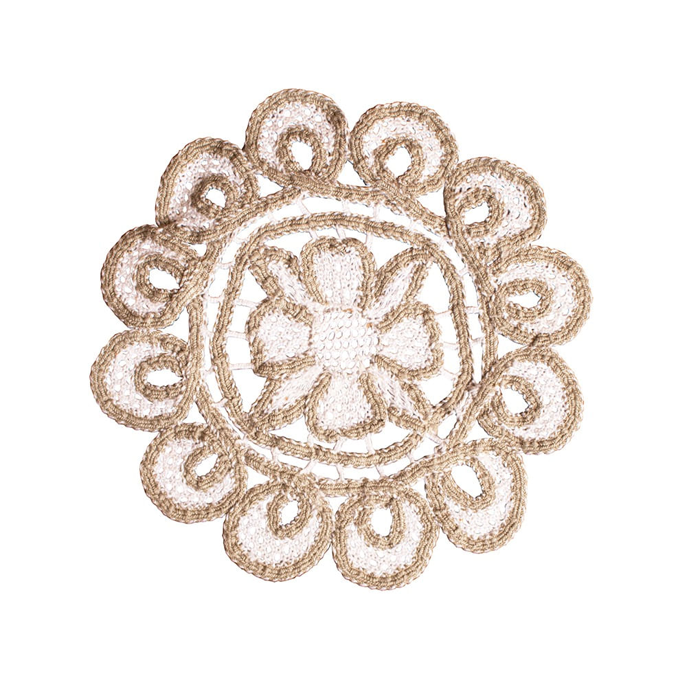 Tapete Redondo Algodón 15Cm Panorama Hogar