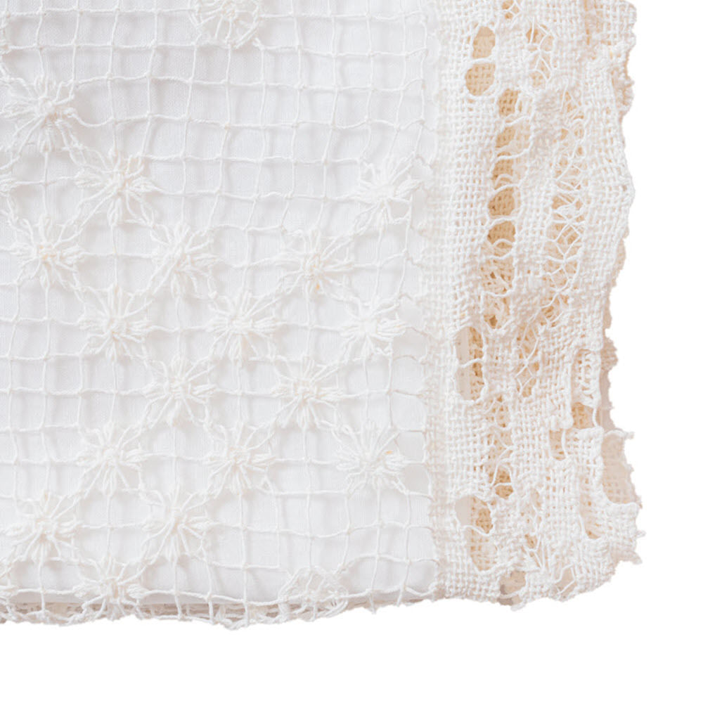 Funda Para Cojín Algodón Blanco Panorama Hogar