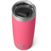 YETI Rambler Vaso de 10 oz de acero inoxidable y tapa MagSlider color rosado