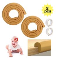 PROTECTOR DE BORDES ANTIGOLPE COLOR MOSTAZA 2 PCS