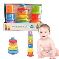 JUGUETES PACK AROS CON VASOS APILABLES