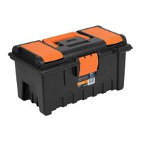 Caja para herramienta de 16 con doble compartimentos Truper