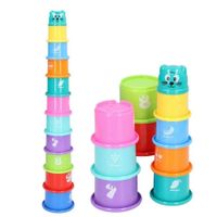 JUGUETES DE VASOS APILABLES EN CAJA X10