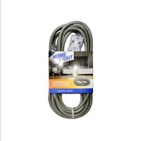 Extensión Eléctrica Vulcanizado 5 Metros x 3 Tomas GRIS