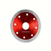 DISCO DIAMANTADO ROJO TRENZADO 4 1/2 PARA PORCELANATO
