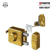 Cerradura de Sobreponer Clásica C-240 Dorado Forte