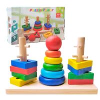 Torre Montessori con Obstaculos Motricidad Fina