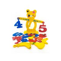Balanza Didactica de Numeros y Frutas