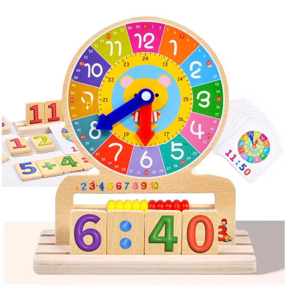 Juego Reloj y Horario Didactico Numerico