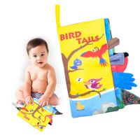 Libro de Estimulación Sensorial Bird Tails