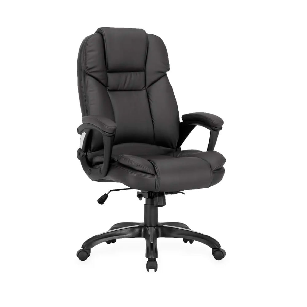 Silla de Oficina Ergonómica Premiun Presidente Cuero Ofideas