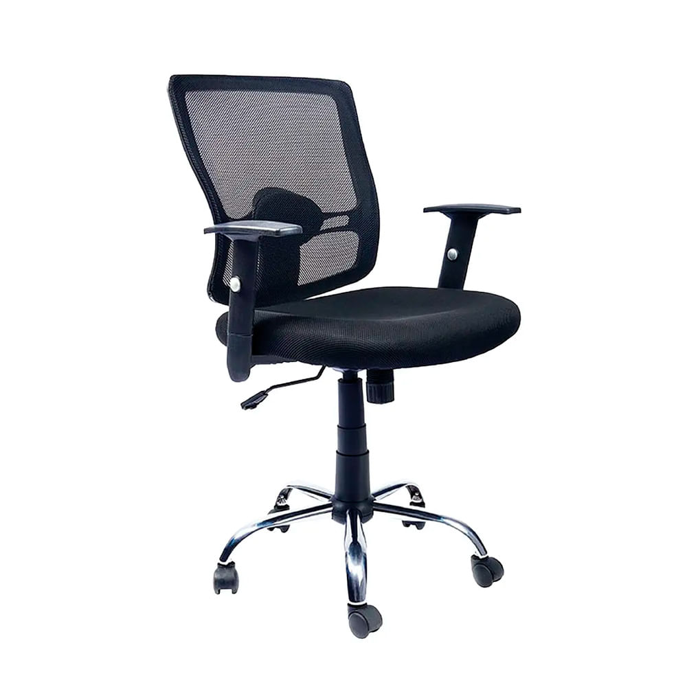 Silla de Oficina Ergonómica Lunare Ejecutiva Negro Ofideas