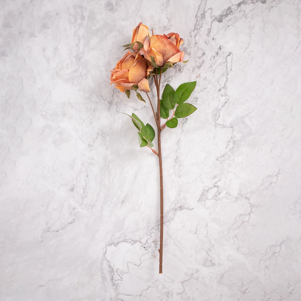 Pack de 2 Rosas Naranja Panorama Hogar