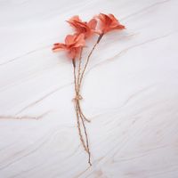 Pack de 2 Flores Naranja Panorama Hogar