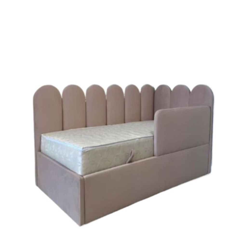 Dormitorio Emma plaza y media - rosa palo