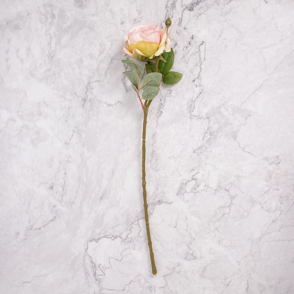 Pack de 2 Rosas en Vara Rosa Panorama Hogar