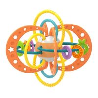 Mordedor Sonajero de Silicona Bola Sensorial Estimulacion