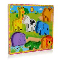 Rompecabeza en Alto Relieve Modelo Animales Selvaticos