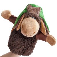 Titere Marioneta de Mano Ovejita Gorro