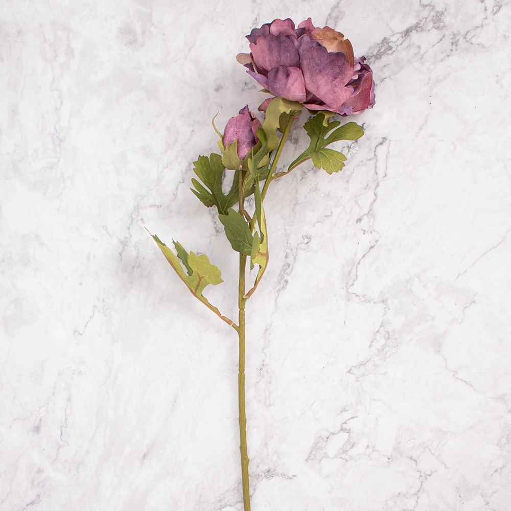 Pack de 2 Peonías Morado Panorama Hogar