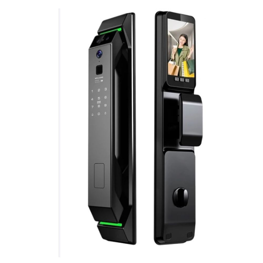 Cerradura Smart Gc Electric Gc28 Color Negro 7 Modos de Apertura