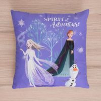 Cojin Morado Frozen De Poliester 40Cm