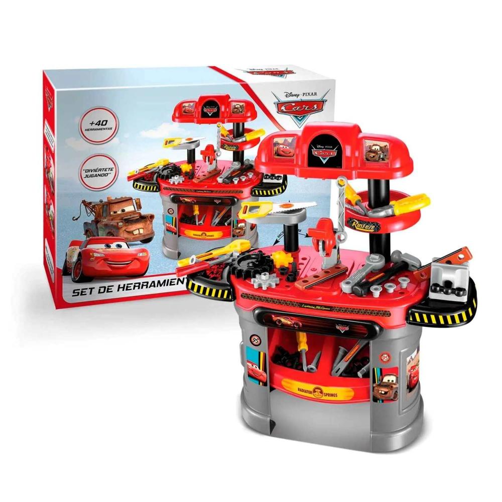 Set Taller Mecánico y Herramientas Cars 008-912