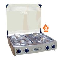 Cocina de Mesa con Tapa de Vidrio Aurora 22 4H