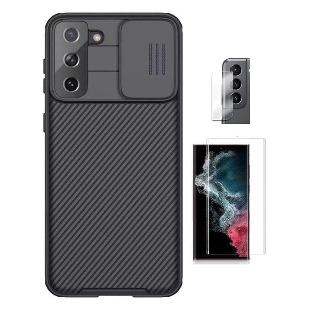 CASE NILLKIN CAMSHIELD SAMSUNG S21 PLUS Y VIDRIOS CASE NILLKIN CAMSHIELD SAMSUNG S21 PLUS Y VIDRIOS