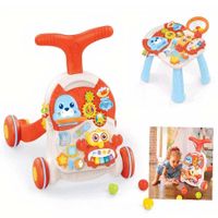 Andador Y Mesa Activa Para Bebés 2 En 1 Naranja