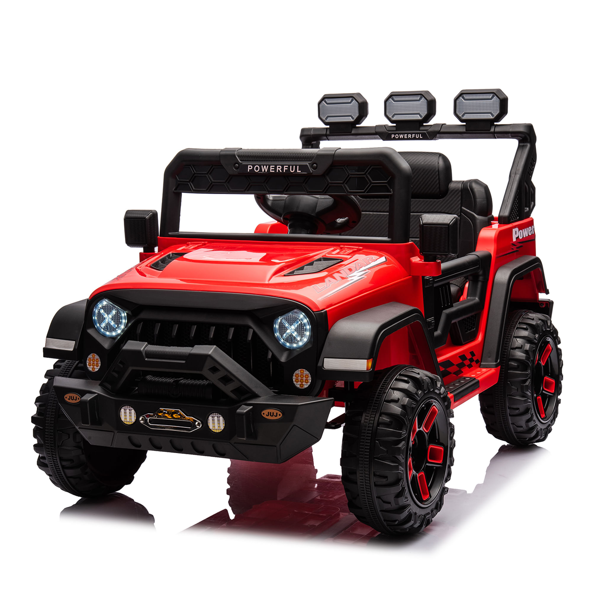 Auto a Batería Tipo Jeep Br2128-R Rojo BABY KINGDOM BR2128-R