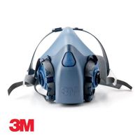 RESPIRADOR MEDIA CARA REUTILIZABLE 7502 3M