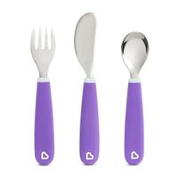 21150 SET DE CUBIERTOS DE ENTRENAMIENTO MORADO