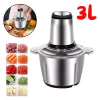 Triturador Moledor de Carne Eléctrico 3L